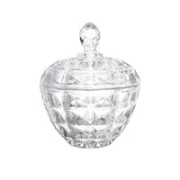 Oem - Bombonera Azucarero Caramelera Decorativa Vidrio Elegante