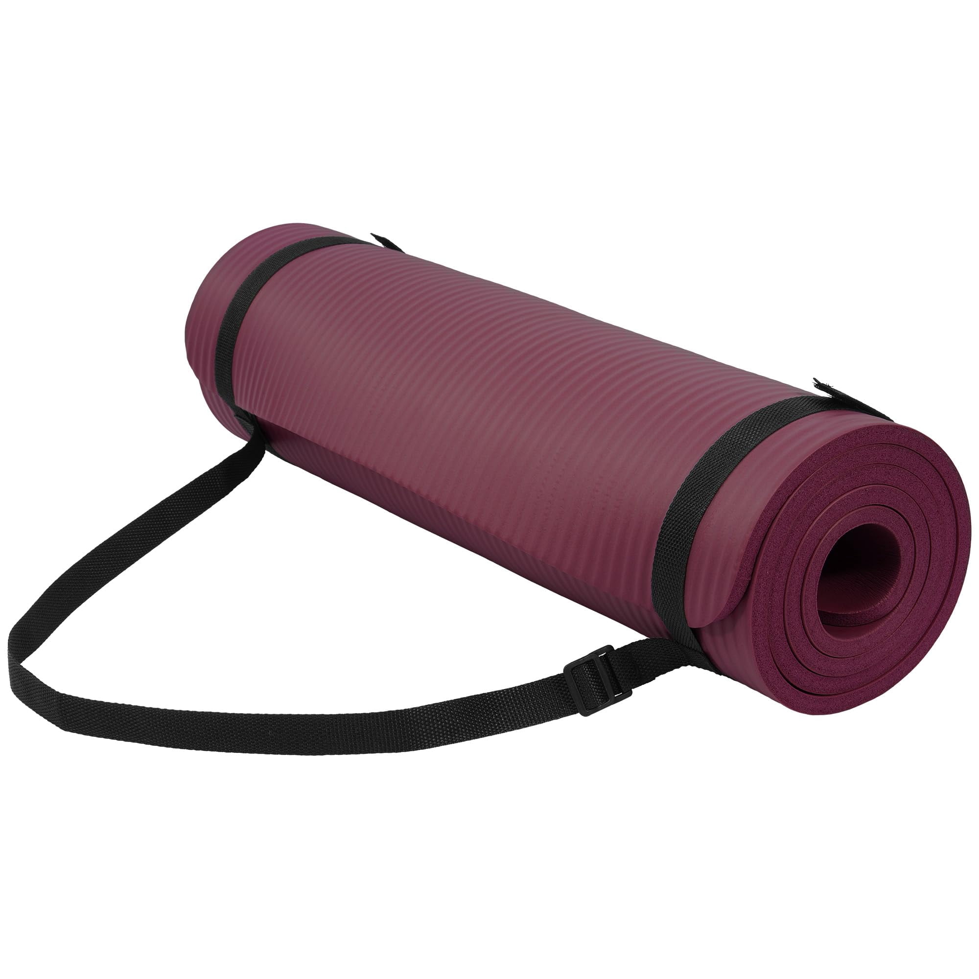 Esterilla De Yoga Para Ejercicio Fitvids De Espuma De Alta Densidad De 1,2 Cm