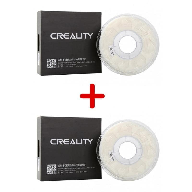 Creality - Pack 2 X Filamento 3d Pla Blanco 1kg | Filamentos