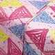 thumbnail image 2 of Sabana Zarina 1.5 P Estampada Triangulos Fucsia, 2 of 3