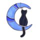 thumbnail image 1 of Acrílico Gato Decoración Colgante Oficina Balcón Plantas árbol Colecciones Azul, 1 of 5