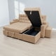 thumbnail image 2 of Sofa cama en L con Baul Color Beige, 2 of 2
