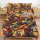thumbnail image 2 of Spiderman Poster 3 Piece Sets Full/Queen Size - Reversible Microfiber Quilts with 2 Shams Soft Lightweight Bedspread Coverlet Comforter for All Season Bed Sheets, 2 of 5