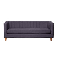 Latam Home - Sofa Sorrento 3C Lino Gris Oscuro