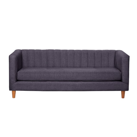 Latam Home - Sofa Sorrento 3C Lino Gris Oscuro