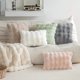 thumbnail image 2 of suxuMhao Almohada Abrazable 18x18in Blanca - Cojín Decorativo, Almohada para Abrazar, Almohada de Felpa con Peso para Abrazar, Refuerzo para Hogar Sofá Dormitorio, Cojín Suave y Cómodo con Relleno, 2 of 4