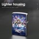 thumbnail image 4 of Honkai: Star Rail-theme Copper Metal Lighter Shell, Premium Replacement Refillable Lighter Case with Durable Metal Construction, Compatible with Zippo and Most Standard Lighter Models, 4 of 6