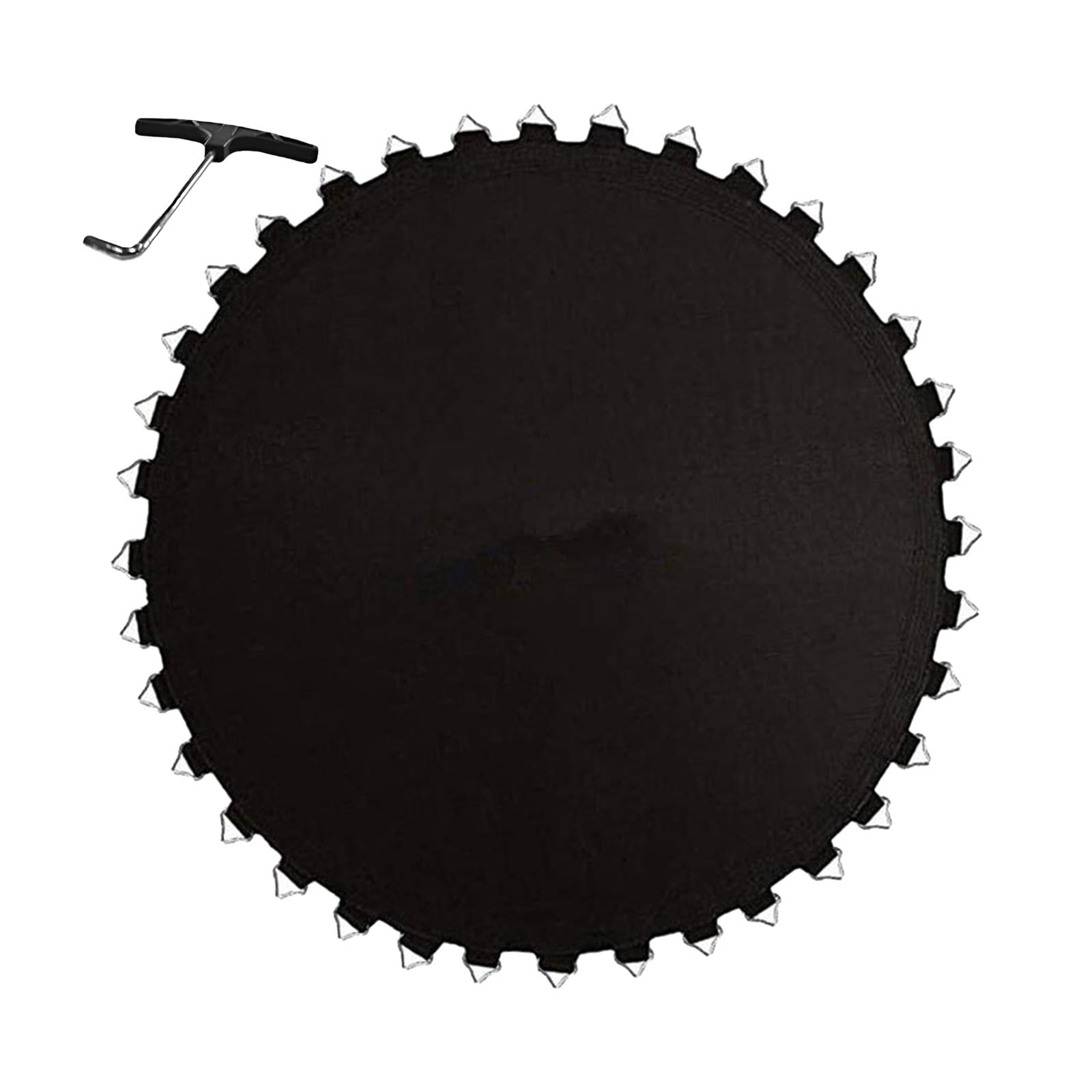 Ioensy - Estera De Trampolín, Cama De Salto Redonda, Reparación De Trampolín, Tela De Salto Para Exteriores Para 6 Pies Y 36 Hebillas