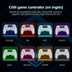 thumbnail image 3 of Mando para PS4/Slim/Pro, Mando Inalámbrico con luz, con Doble Vibración y Giroscopio de 6 Ejes., 3 of 7