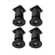 thumbnail image 2 of 4 Piezas De Soportes De Cama Ajustables, Patas Para Gabinetes De TV, Mesas De Café, Gabinetes, Color Negro, 2 of 5