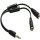 thumbnail image 2 of Cable Auxiliar Jack Macho a Doble Jack hembra y volumen, 2 of 3