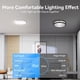 thumbnail image 3 of Luz LED de techo WKONCLDY 12" 3200 lm 5000 K ultradelgada 110 V-277 V, 3 of 7