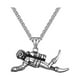 thumbnail image 2 of Moda Buceo Frogmen Collar Joyería Alto Pulido Para Niñas Hombres Amante, 2 of 3