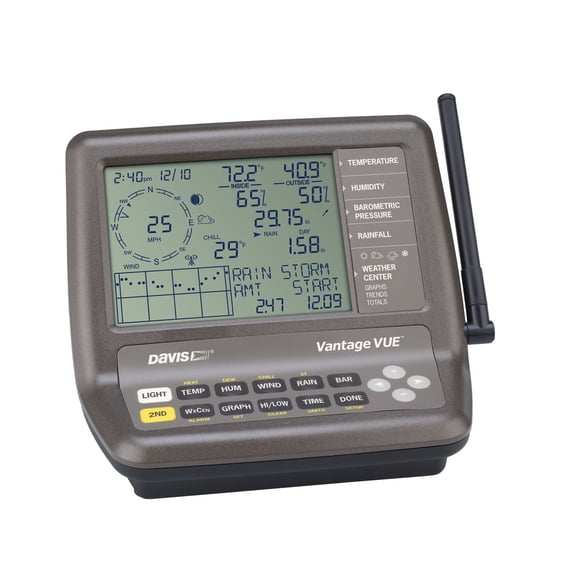 Consola/receptor inalámbrico Davis VantageVue 6351 con pantalla LED
