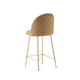 thumbnail image 1 of Silla de Bar Elegante Deluxe Terciopelo - Marrón, 1 of 4