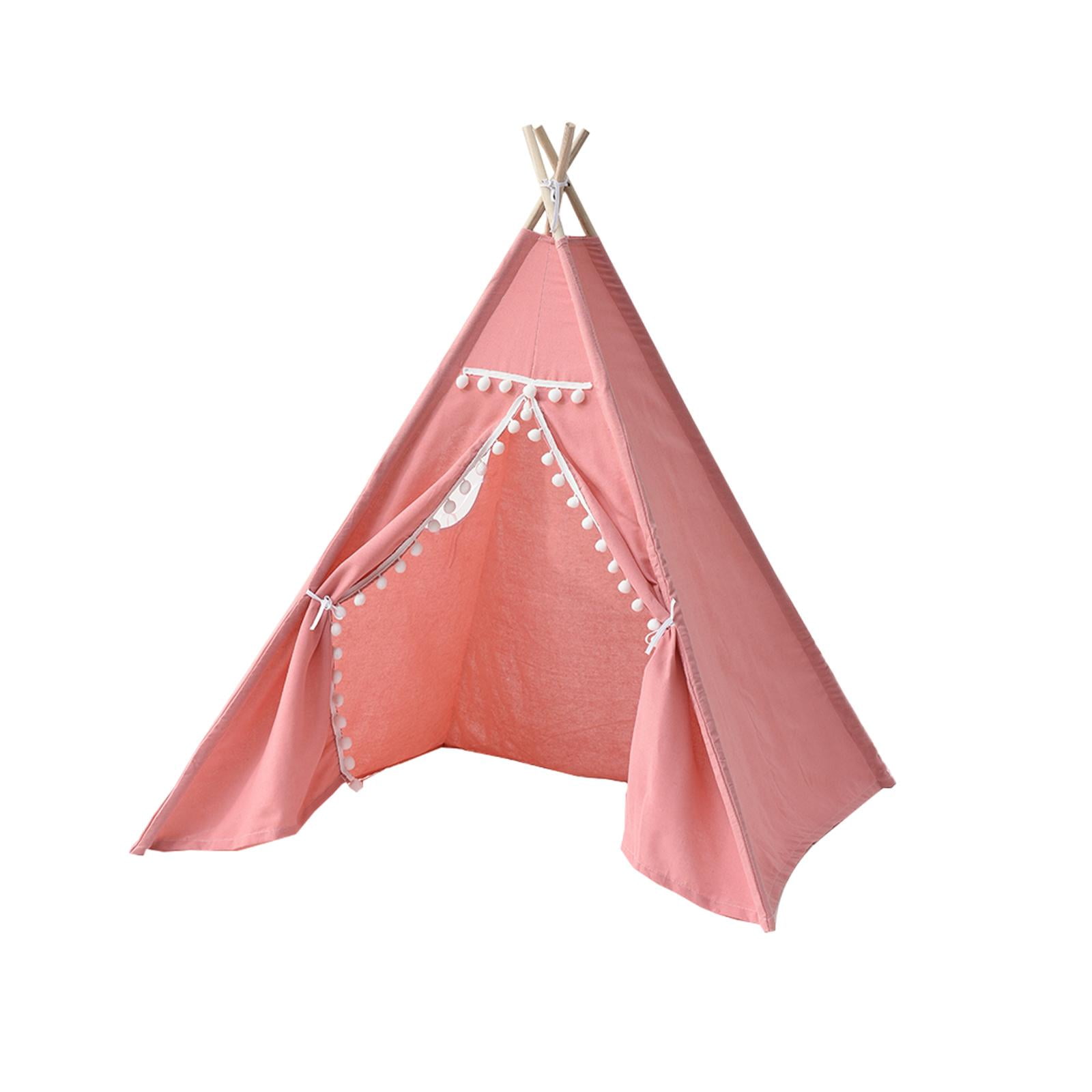 Magideal - Tienda De Campaña Para Niños, Casa De Juguetes Para Niños, Portátil Para Niñas Y Niños, Tienda De Campaña Para Juegos Infantiles Para Patio Trasero, Rosa