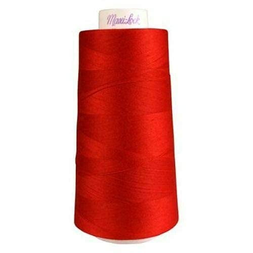 Hilo Cutex Maxi-Lock Stretch 2000 yardas Rojo Amapola