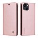 thumbnail image 1 of Funda Billetera de Cuero para iPhone 15 con Tarjetero y Soporte - Tapa Magnética Rosa, 1 of 6