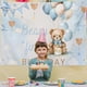 thumbnail image 5 of Banner de fondo WNPCCNP Beary, primer cumpleaños, oso de peluche azul, 5 of 7