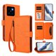 thumbnail image 1 of Funda Cartera Mariposa para [Xiaomi 14] con Soporte y Cremallera Naranja, 1 of 6