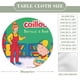thumbnail image 2 of Mantel Ajustado Redondo Caillou Impermeable 150 cm, 2 of 6