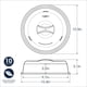 thumbnail image 5 of Funda para microondas Nordic Ware de plástico sin BPA, 10 pulgadas (juego de 2), 5 of 6