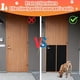 thumbnail image 3 of Protector para rasguños de puerta para perros xin partner 25 x 381 cm negro, 3 of 7