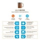 thumbnail image 4 of Taza Termica Tapa Magnetic Slider 350 Ml Termo Mug, 4 of 4
