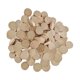 thumbnail image 5 of 100 Piezas Piezas De Madera DIY 0.8in Virutas De Artes Naturales Rebanada De Madera Sin Terminar, 5 of 5