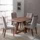 thumbnail image 2 of Comedor Avena 135 Cm + 4 Sillas Megan Gris, 2 of 13