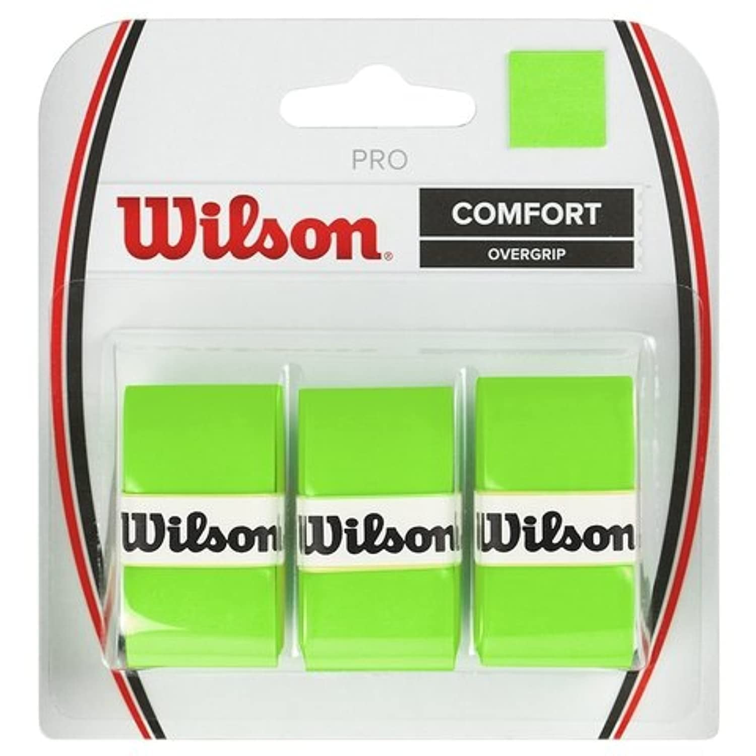 Overgrip De Tenis Wilson Pro Comfort Paquete De 3 Verde