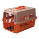 thumbnail image 4 of Jaula De Transporte Para Mascotas De Cara Dura Para Llevar Gatitos En Interiores Y Exteriores, Color Naranja, 4 of 5