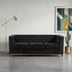 thumbnail image 1 of Sofa Roma 3c Tela Velvet Negro, 1 of 6
