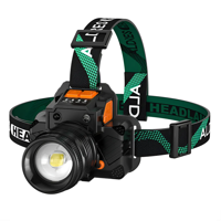 Genérico - Linterna Frontal Led Cintillo, Lampara De Cabeza Con Sensor