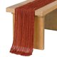 thumbnail image 1 of suxuMhao Camino de Mesa Plisado,90x180cm Camino de Mesa de Gasa Marrón Rojo,1 Pieza Camino de Mesa para Boda,Camino de Mesa de Poliéster Duradero para Fiesta,Camino de Mesa Elegante para Comedor y, 1 of 4