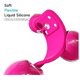 thumbnail image 4 of Carcasa Funda Para iPhone 17 Pro Silicona Fucsia + Mica, 4 of 4