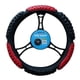 thumbnail image 1 of Cubre Volante diseño Acolchado Bicolor Negro-Rojo, 1 of 2