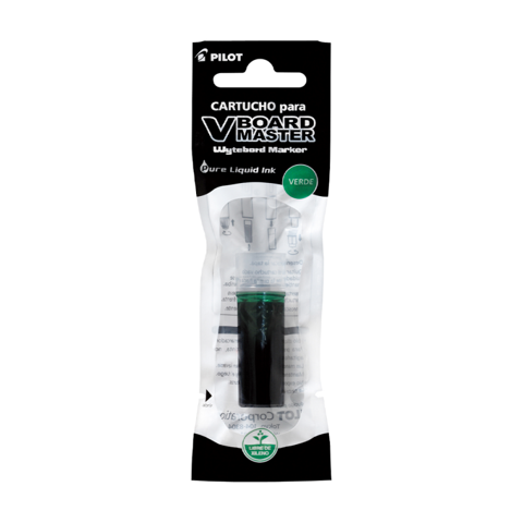Pilot - Cartucho V Board Master Verde 12 Un.