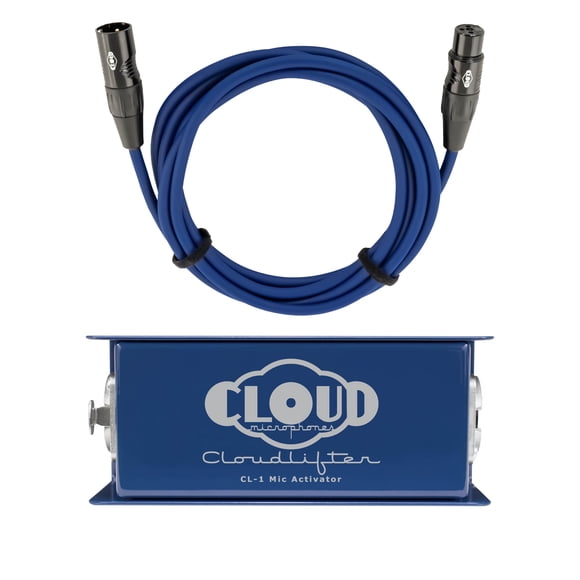 Cable XLR Cloud Microphones 3 m + Activador de Micrófono CL‑1