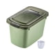 thumbnail image 3 of Contenedor De Almacenamiento De Arroz De Grano, Dispensador De Cereales, Cubo Hermético, Caja De Almacenamiento De Alimentos Para Mascotas, Verde, 3 of 5