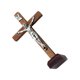 thumbnail image 5 of Cruz De Madera Crucifijo Estatua De Jesús Adorno Para Estante Decoración Regalos Marrón, 5 of 5