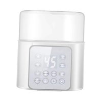 Magideal - Temperaturas Ajustables Del Calentador De Alimentación De Bebé Con Biberón Dual Para Viaje