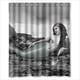 thumbnail image 1 of Cortina de ducha vintage de sirena con ganchos, tamaño 60 x 72 pulgadas, 1 of 3