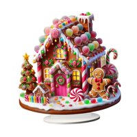 Magideal - Adorno Navideño 2D Para Casa, Letrero Acrílico, Centro De Mesa, Escritorio, Decoración Artesanal Con Soporte, Ideal Para Inauguración De Casa, Navidad Estilo B