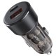 thumbnail image 1 of Cargador auto 60W 2 puertos Negro, 1 of 3
