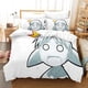 thumbnail image 2 of Fashion Anime Kawaii Girl Azumanga Daioh Bedding Set Single Twin Full Queen King Size Bed Set Adult Kid Bedroom Duvet cover Sets, 2 of 5