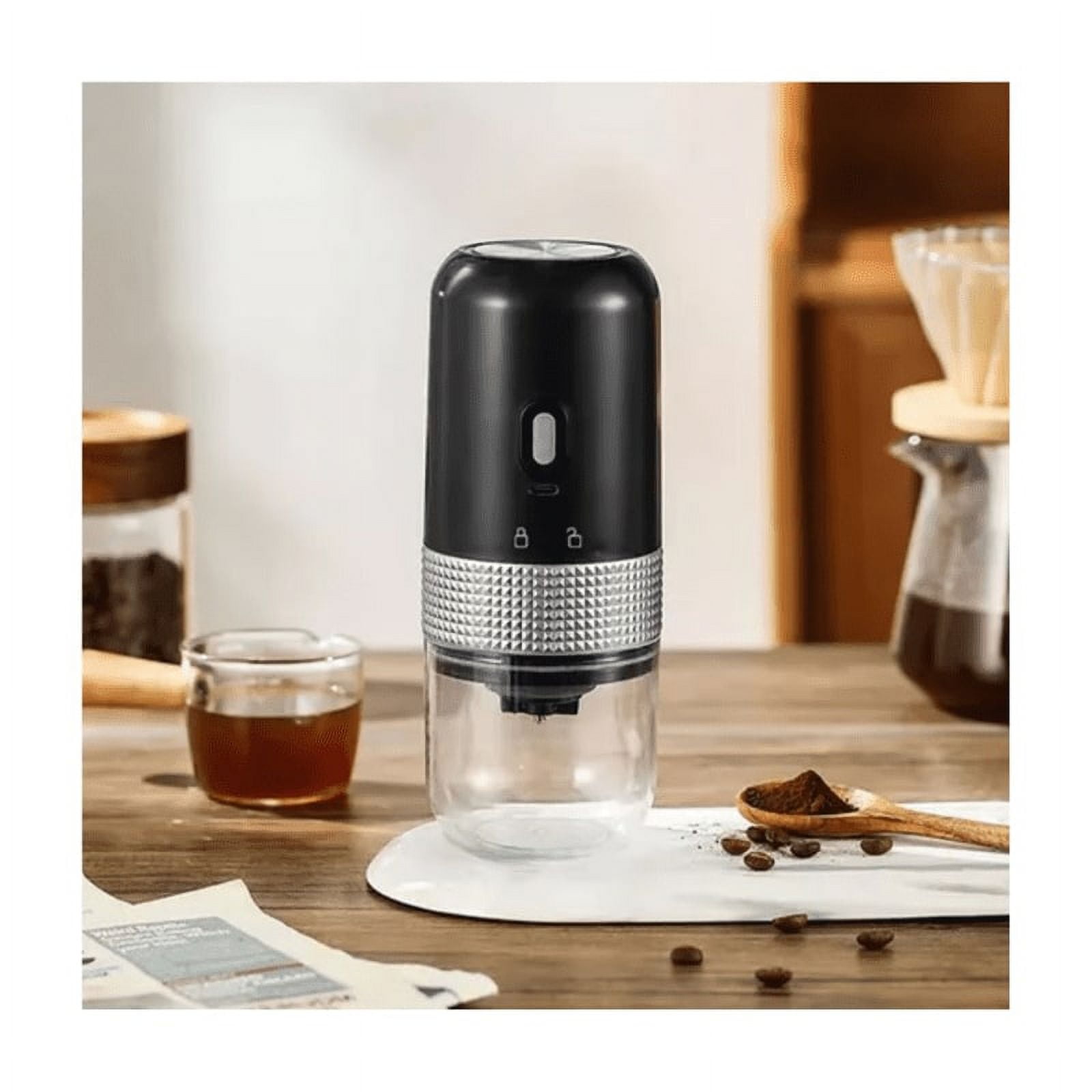 Genérico - Moledor De Cafe Y Especias Inalambrico Portatil Ceramica Molinillo Usb