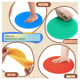 thumbnail image 1 of Kit 4 Alfombras Sensorial Texturizada Para Bebes Y Niños, 1 of 2