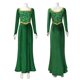 thumbnail image 2 of Disfraz Masfrida Vestido de Princesa Verde con Peluca de Terciopelo Talla XS, 2 of 6