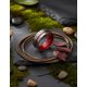 thumbnail image 3 of Anillo Runas Vikingas Titanio Madera Hombre Moda Masculina, 3 of 3